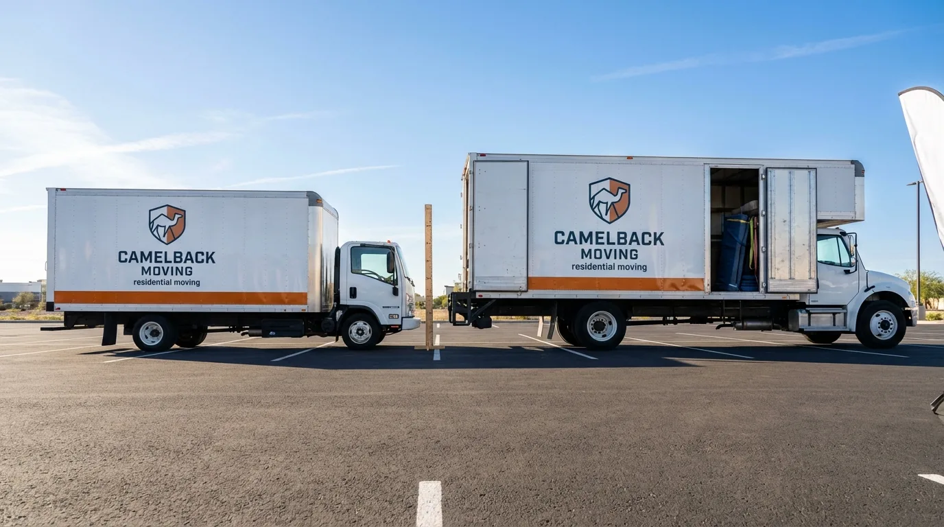 Moving truck size capacity guide in Coral Springs